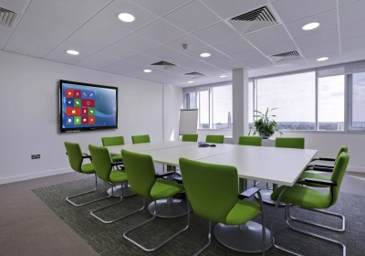 Clevertouch Plus in boardroom